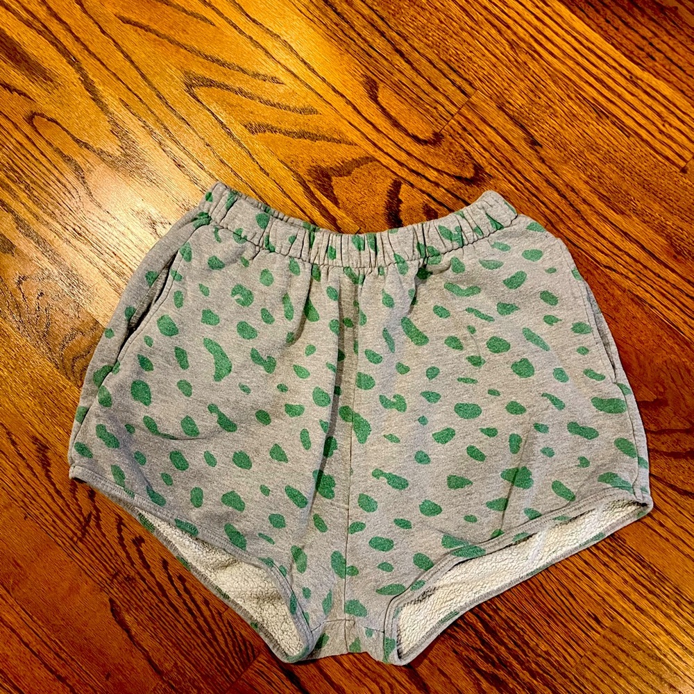 Clare V sweatshorts.